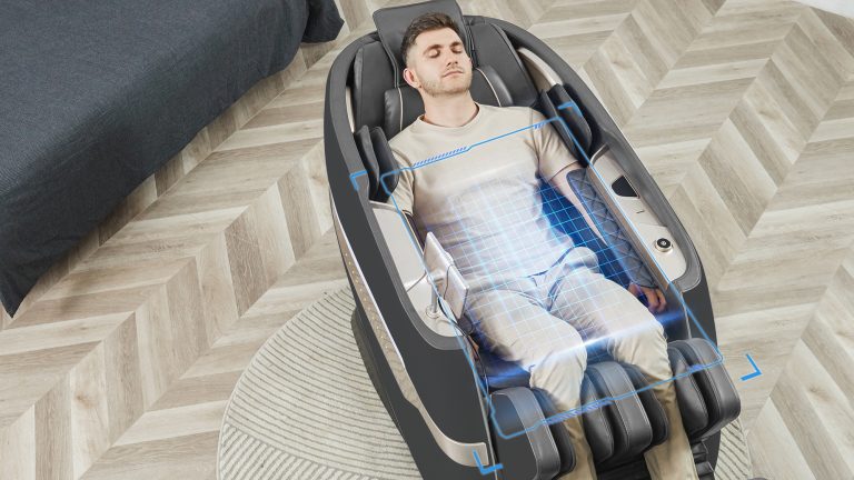 How do Al massage chairs use body scanning